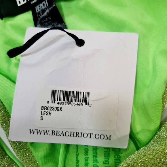 BEACH RIOT X Revolve Vanessa Bikini Bottom in Lemonade Shine - Picture 5 of 7